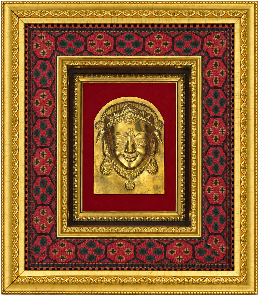 Framed Devta Mukh